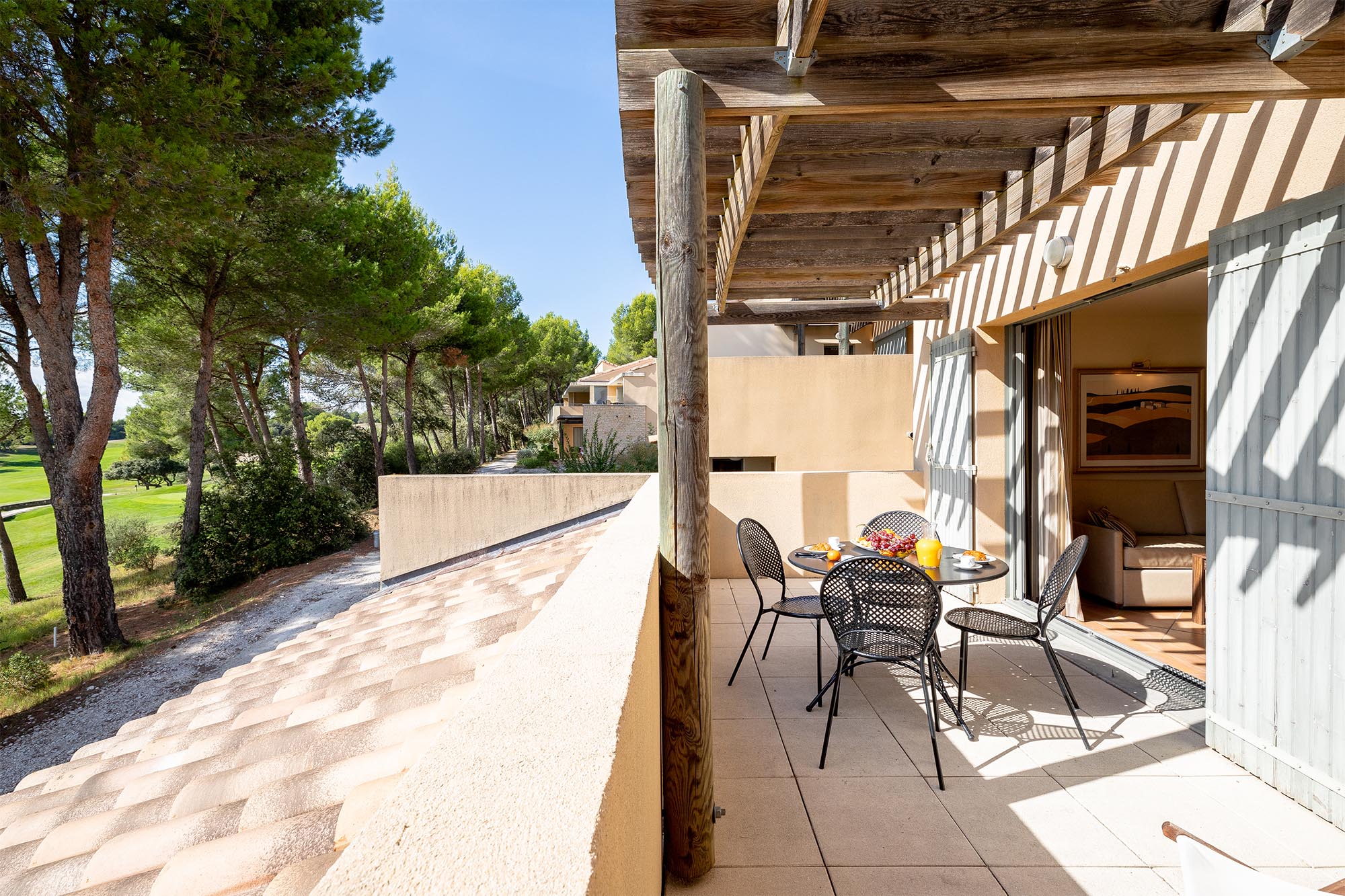 image Step outside to your private terrace and soak up the warmth of the Luberon sun.