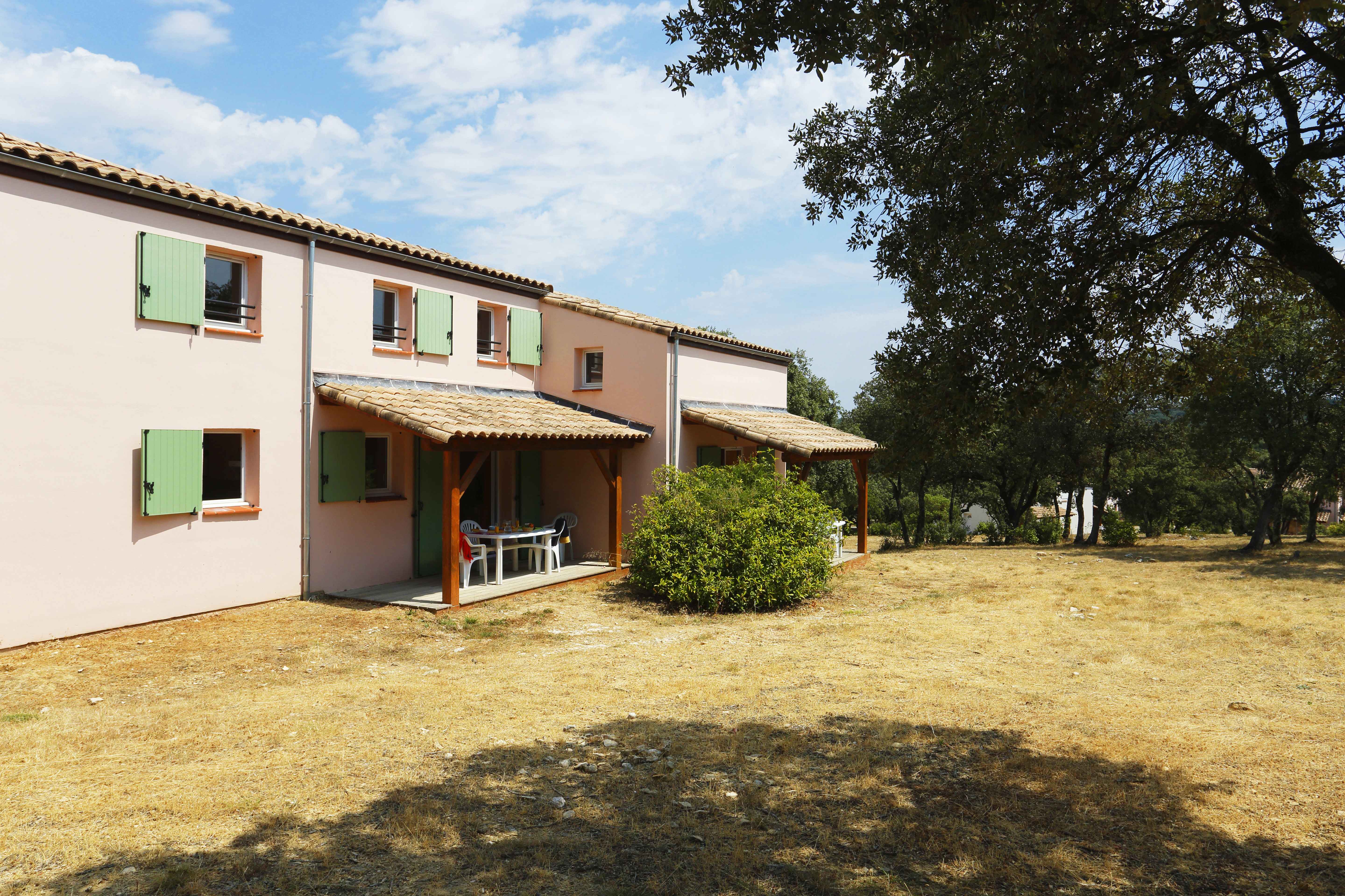 image The traditional stone duplex houses sit naturally within the garrigue, just a short drive from the medieval village of Sauve and the Cevennes trails.