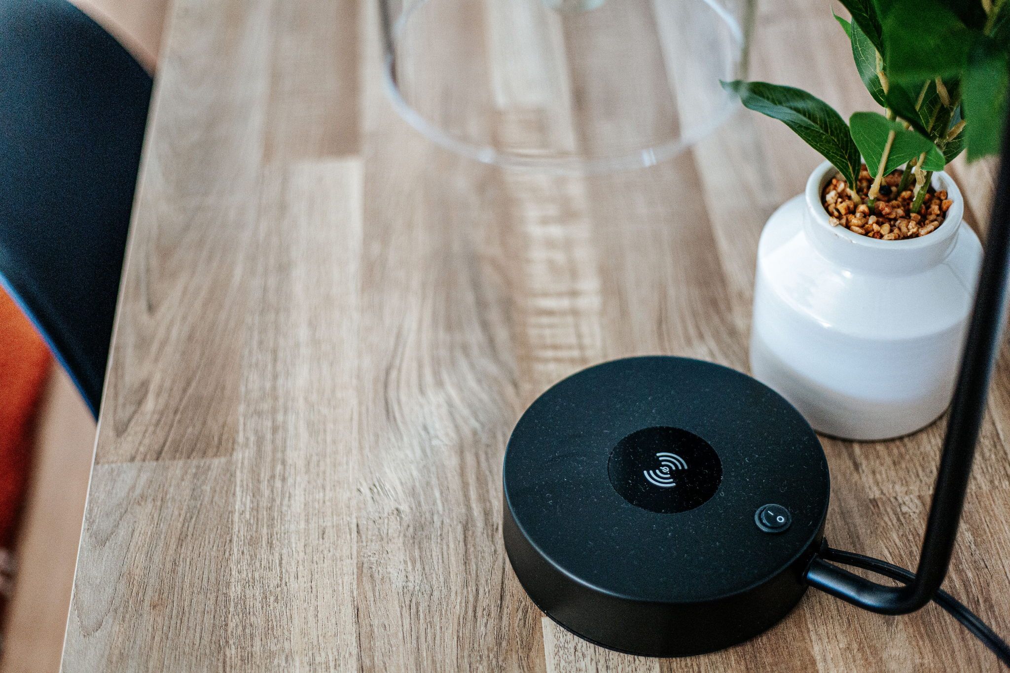 image Get connected with high-speed WiFi while you unwind at your personalized workspace, surrounded by modern decor.