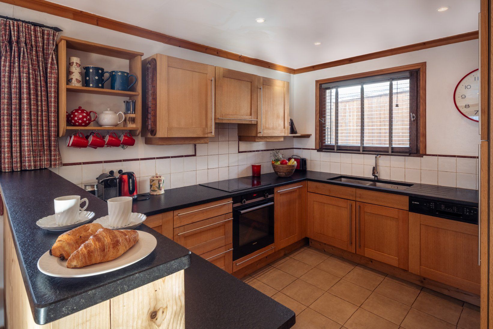image Start your day in the fully equipped kitchen, where you can whip up breakfast before hitting the pistes.
