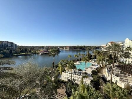 image Private balcony with two chairs overlooking the Intracoastal — waterway views from morning to sunset