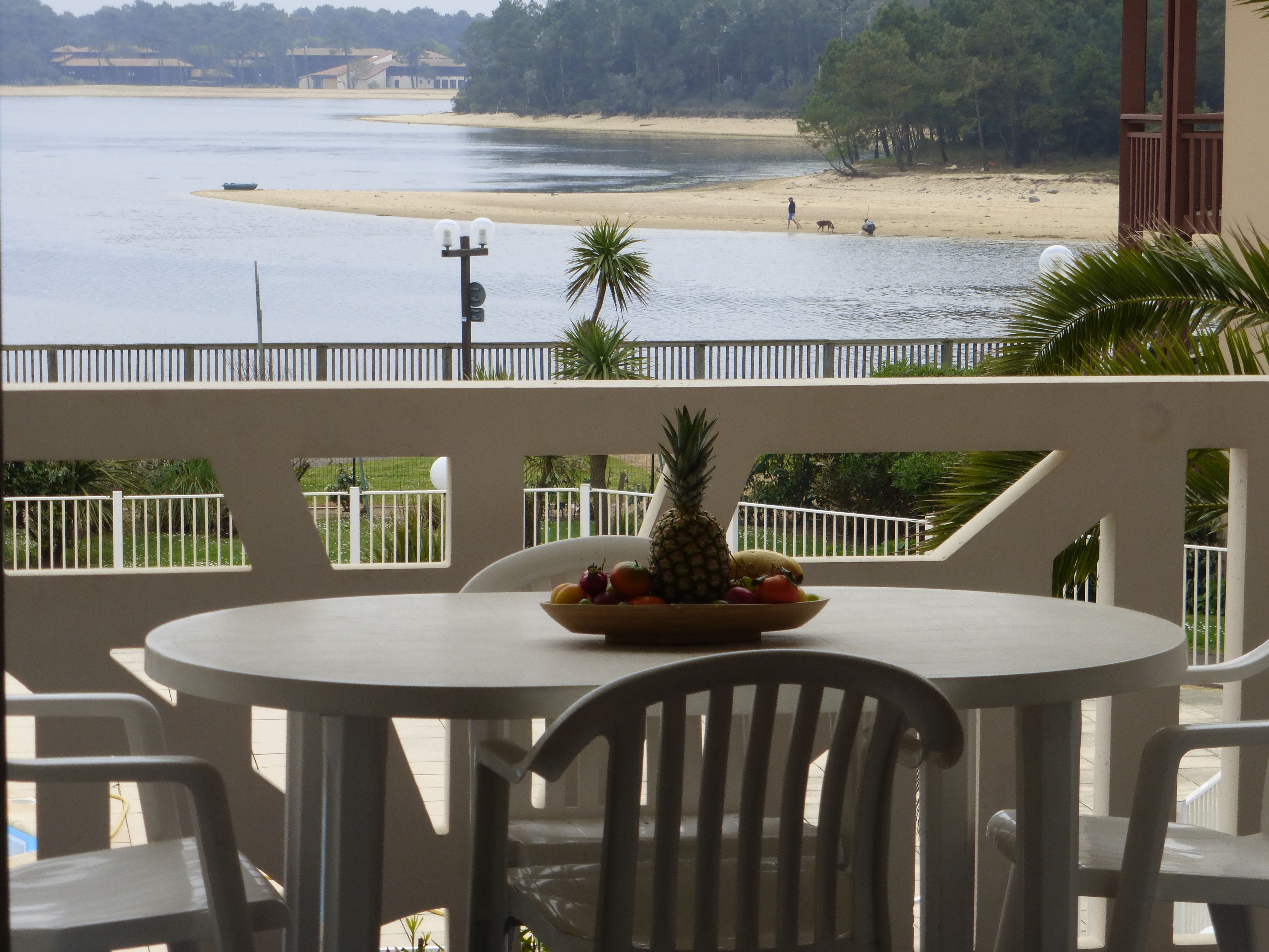 image Steps from the lake beach and cycling paths, the furnished terrace is an easy spot for breakfast outdoors.