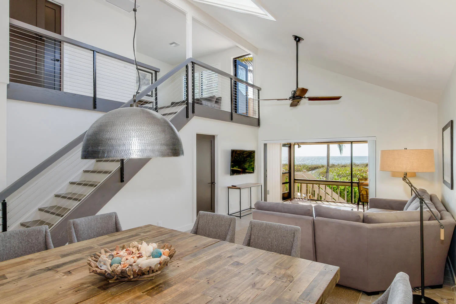 image Waterfront cottage exterior with Gulf of Mexico views