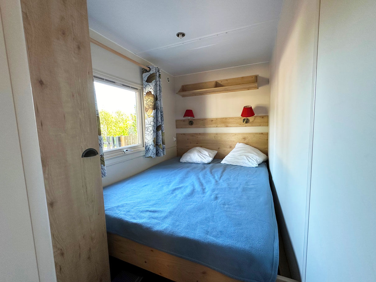 image The double bedroom, cosy and naturally lit.