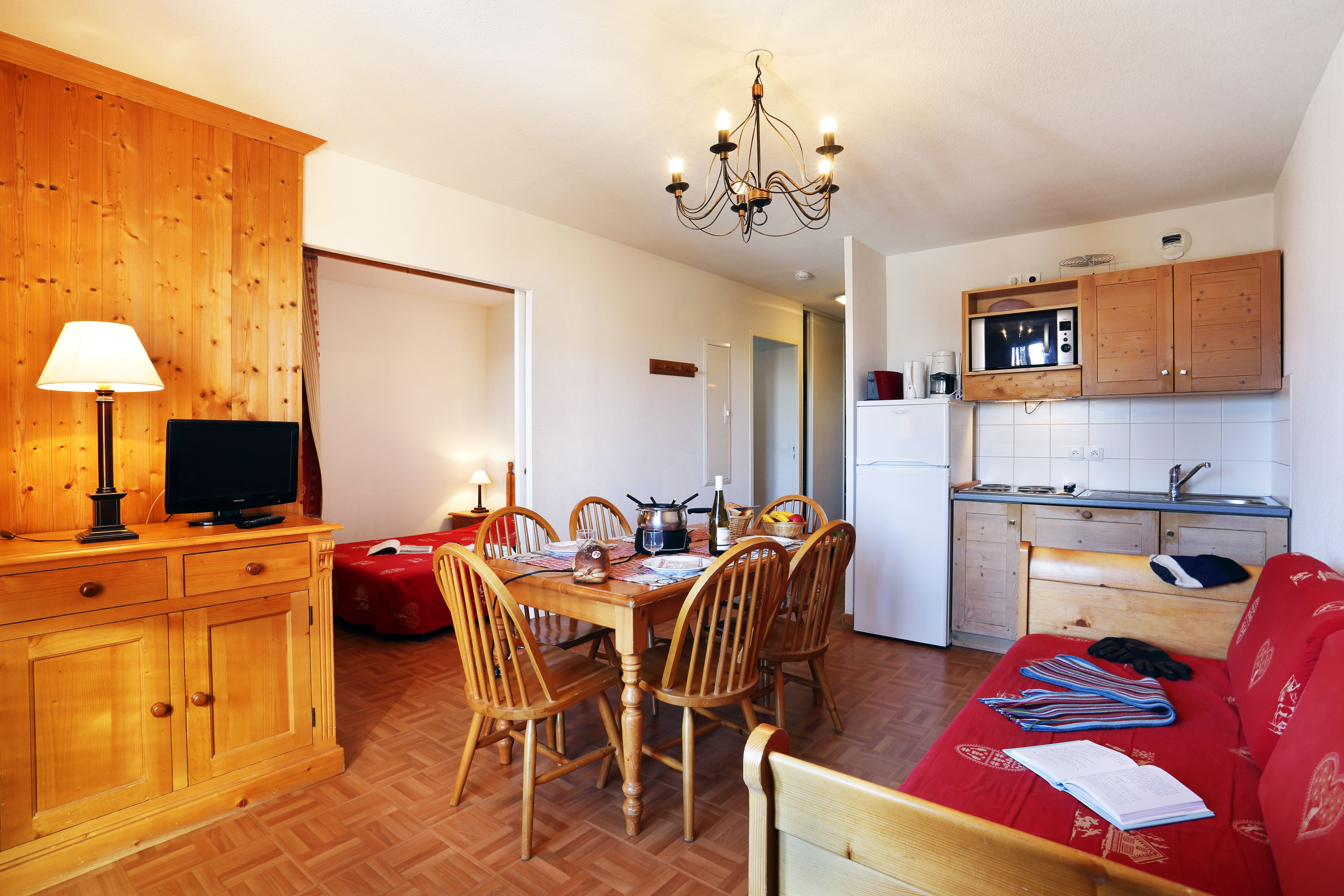 image Kitchenette and dining space.