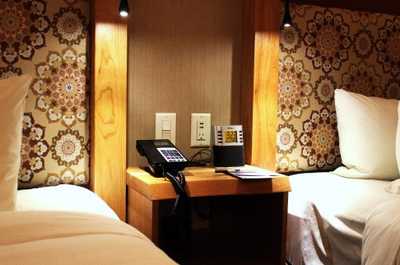 Enjoy the unique, chalet-style touches and elegant design in your room.
