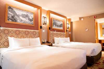 Drift off to sleep in the plush queen beds, perfect for a vacation with close friends and family!