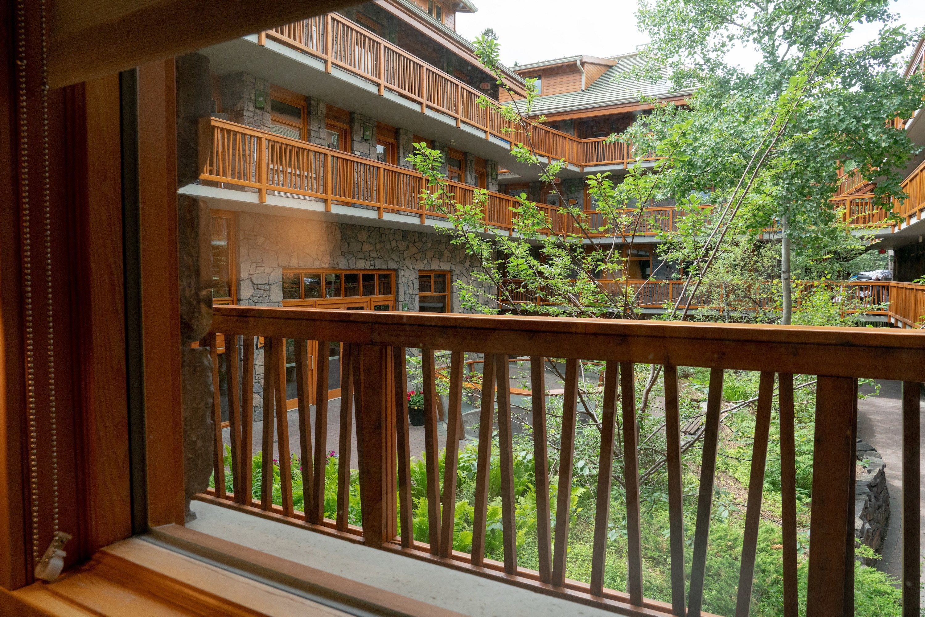 image Enjoy a cup of warm tea or coffee while admiring the serene courtyard views.