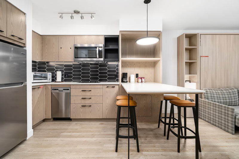 image Prepare dinner at 'home' in this open kitchen