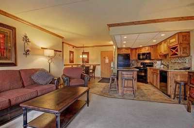 Sink into the plush comfortable sofas after a day on the slopes.