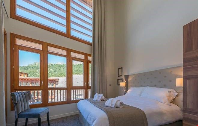 image Sink into the comfortable double bed.