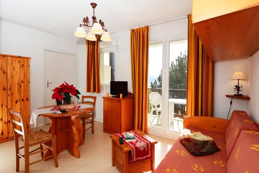 image The Standard Studio with Sleeping Alcove Apartment at the Mille Soleils Residence by Odalys is bright and spacious