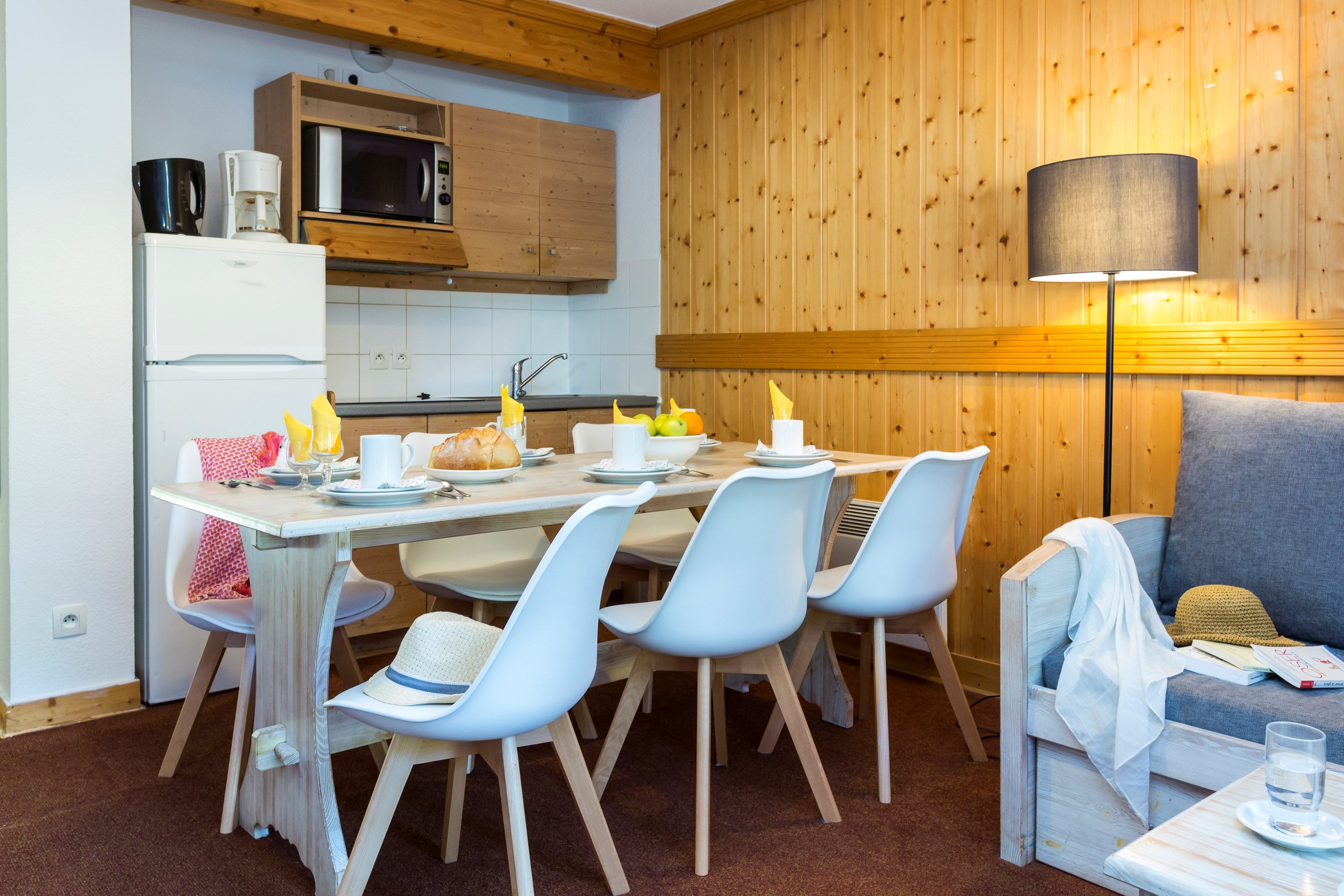 image Share meals and laughs at the dining table.