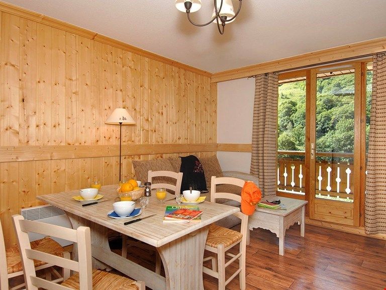 image The charming 2 Bedroom Apartment at the Residence Les Chalets de l'Arvan II by Odalys is beautifully appointed and offers access to a private terrace