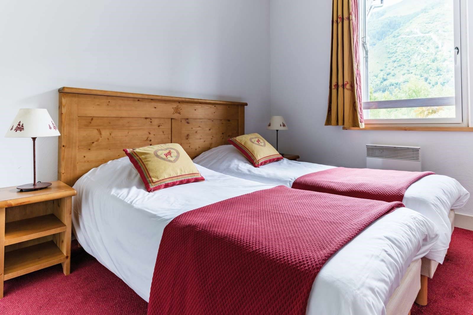 image There are a variety of bedding options in the third sleeping area!