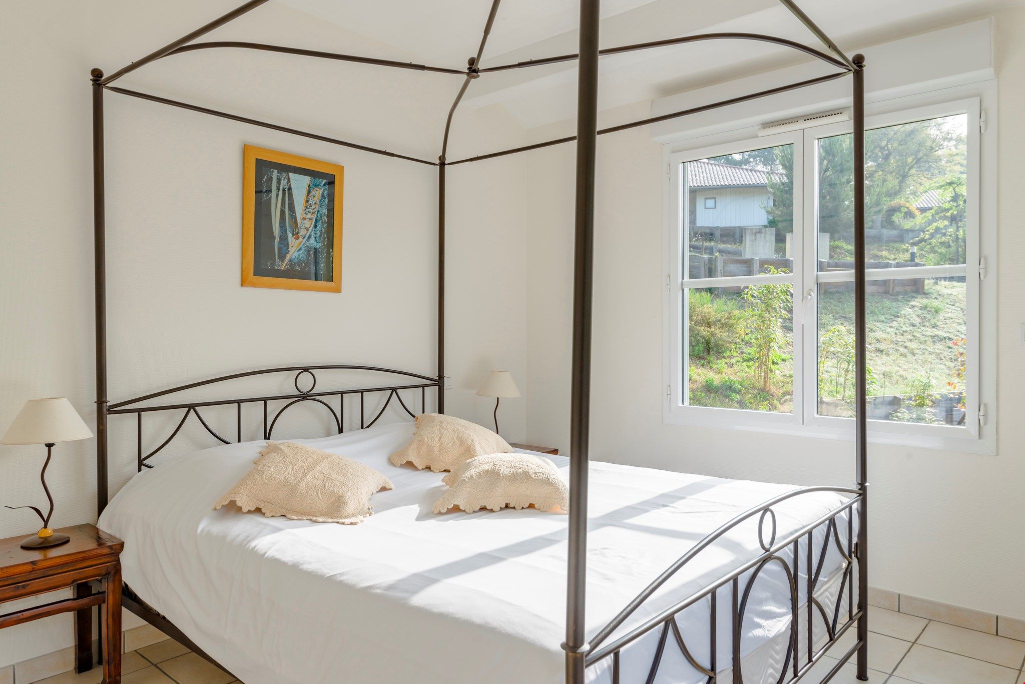 image There are 2 bedrooms each with a double bed.