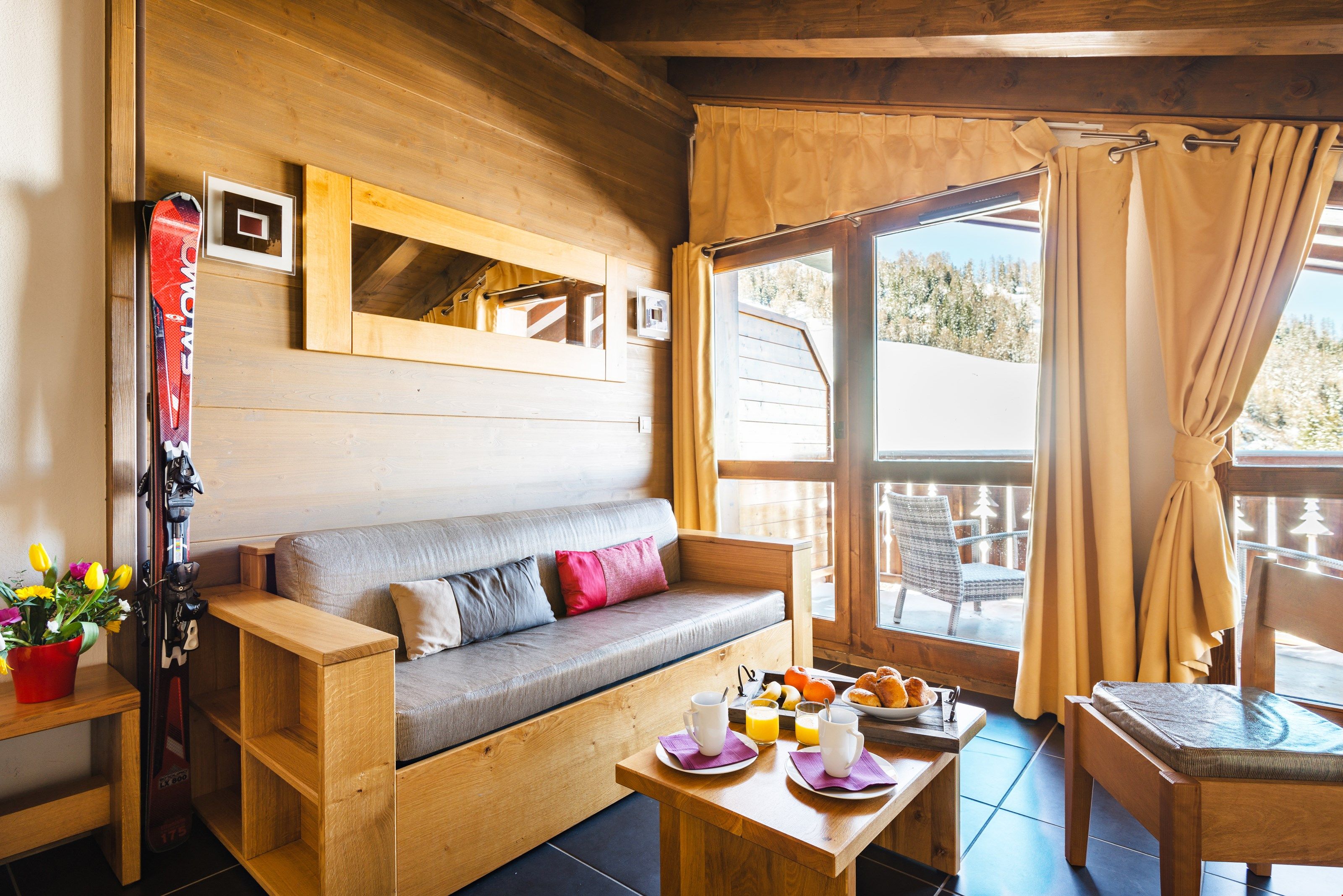 image Our apartment is a wonderful base for a ski vacation in the French Alps!