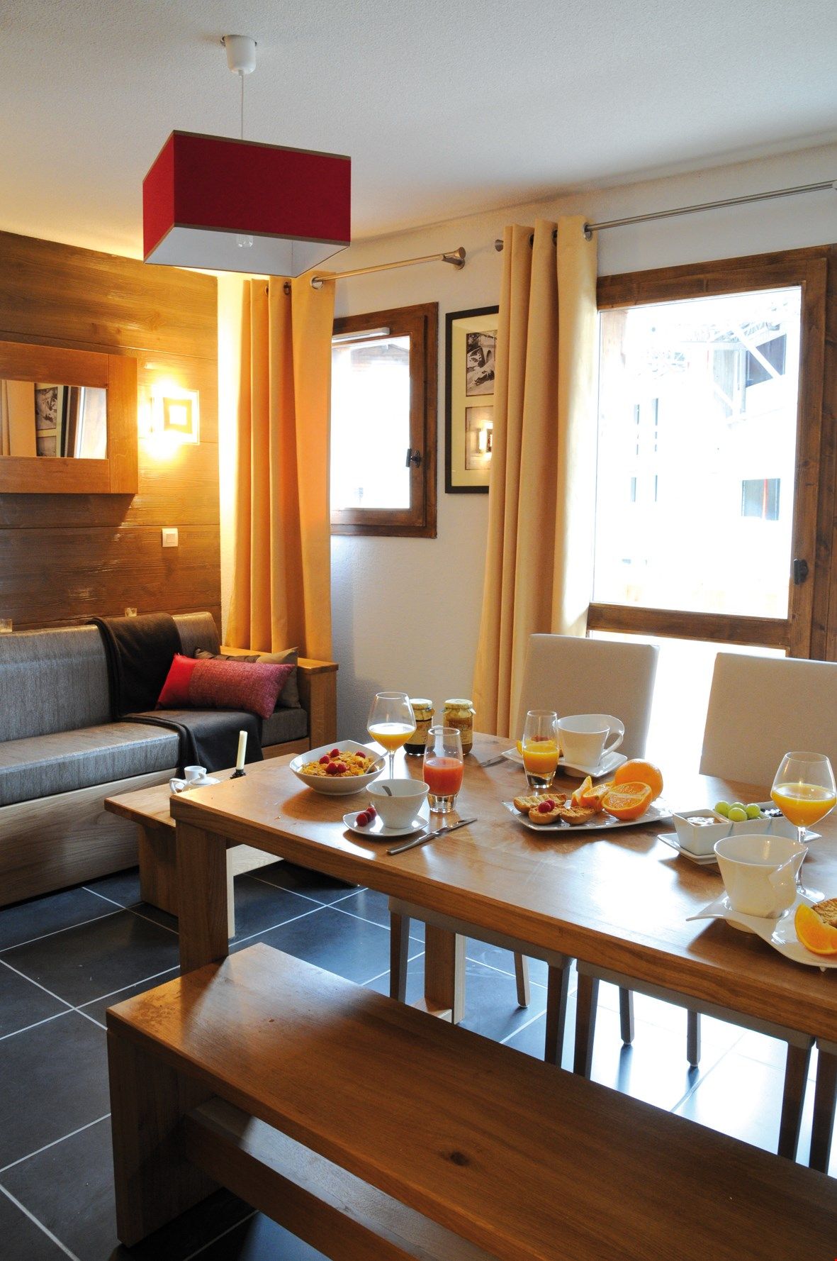 image Our apartment features traditional decor and modern amenities