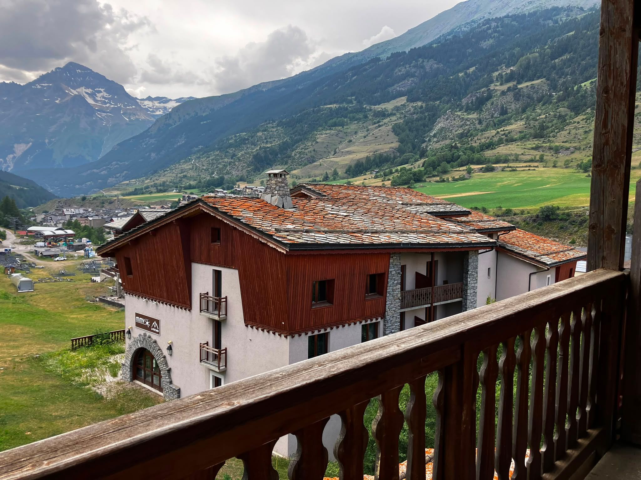 image Take in mountain views from the terrace after a day on the pistes