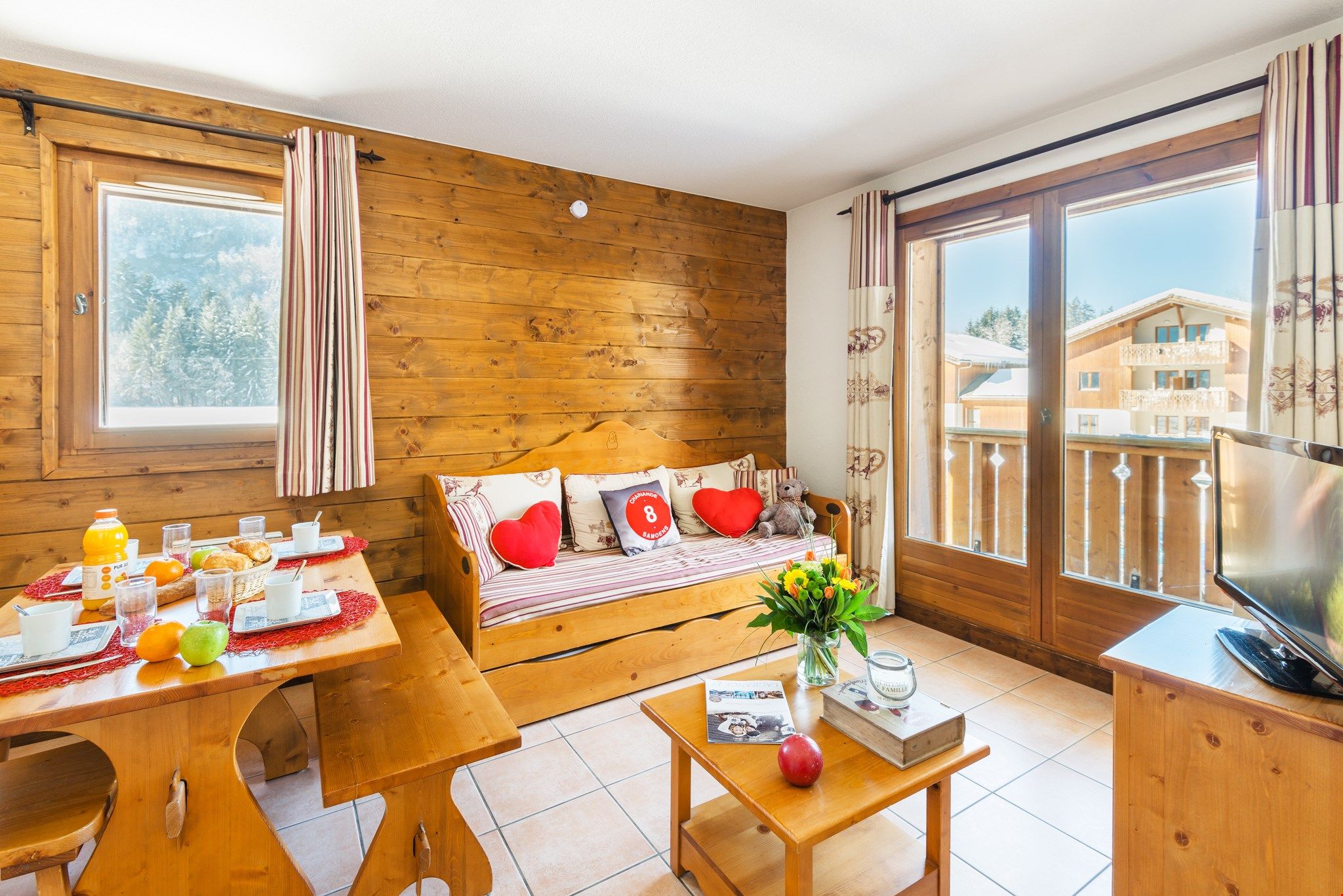 image Sit back and relax in our charming apartment in Samoëns!