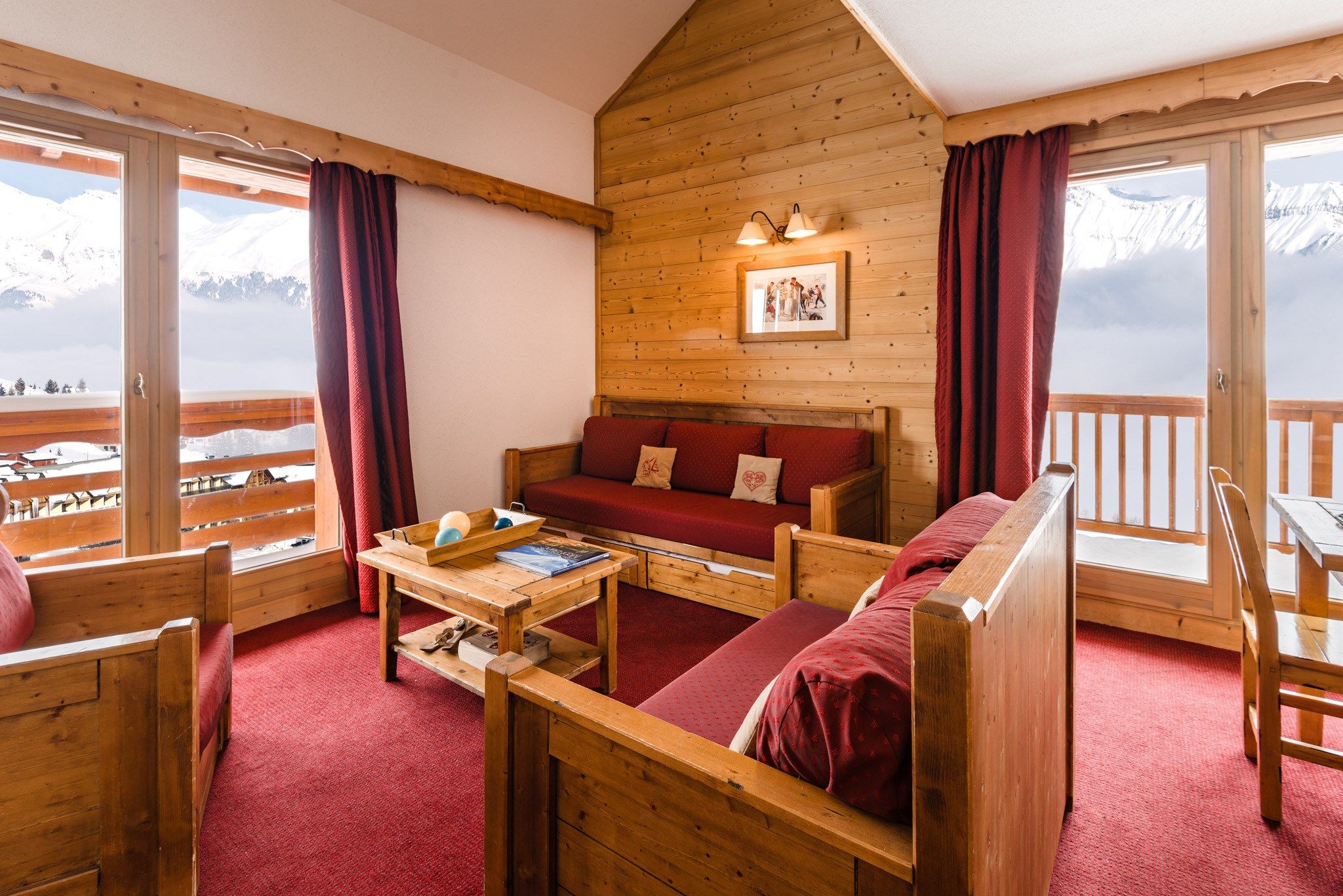 image You will love to stay in our cozy and charming duplex apartment by the pistes!