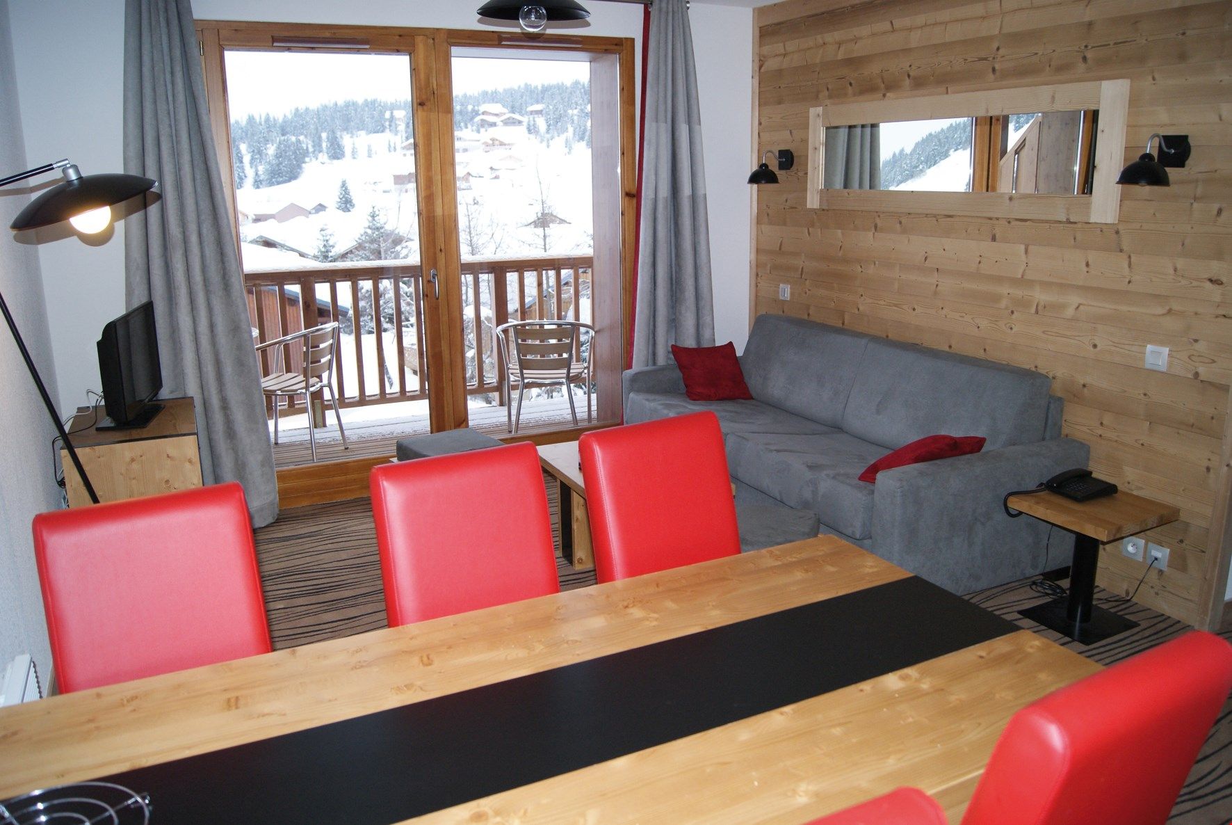 image Sit back and relax in our cozy apartment after a great day!