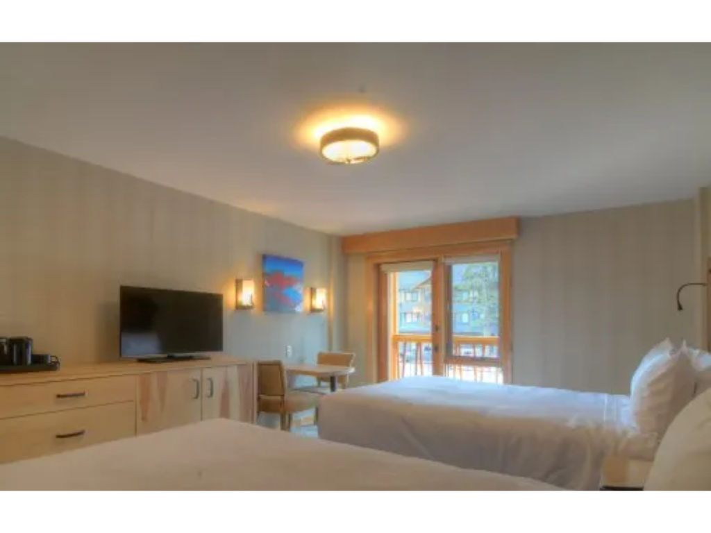 image This room embody warm mountain elegance.