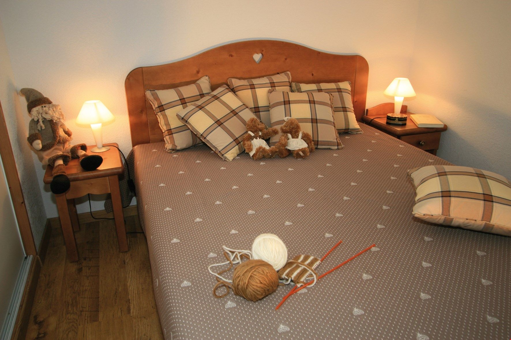 image Drift to sleep in the comfortable bedding.