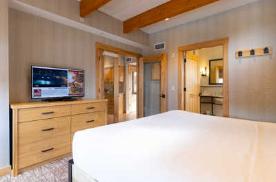 Fall asleep in our cozy bedroom.