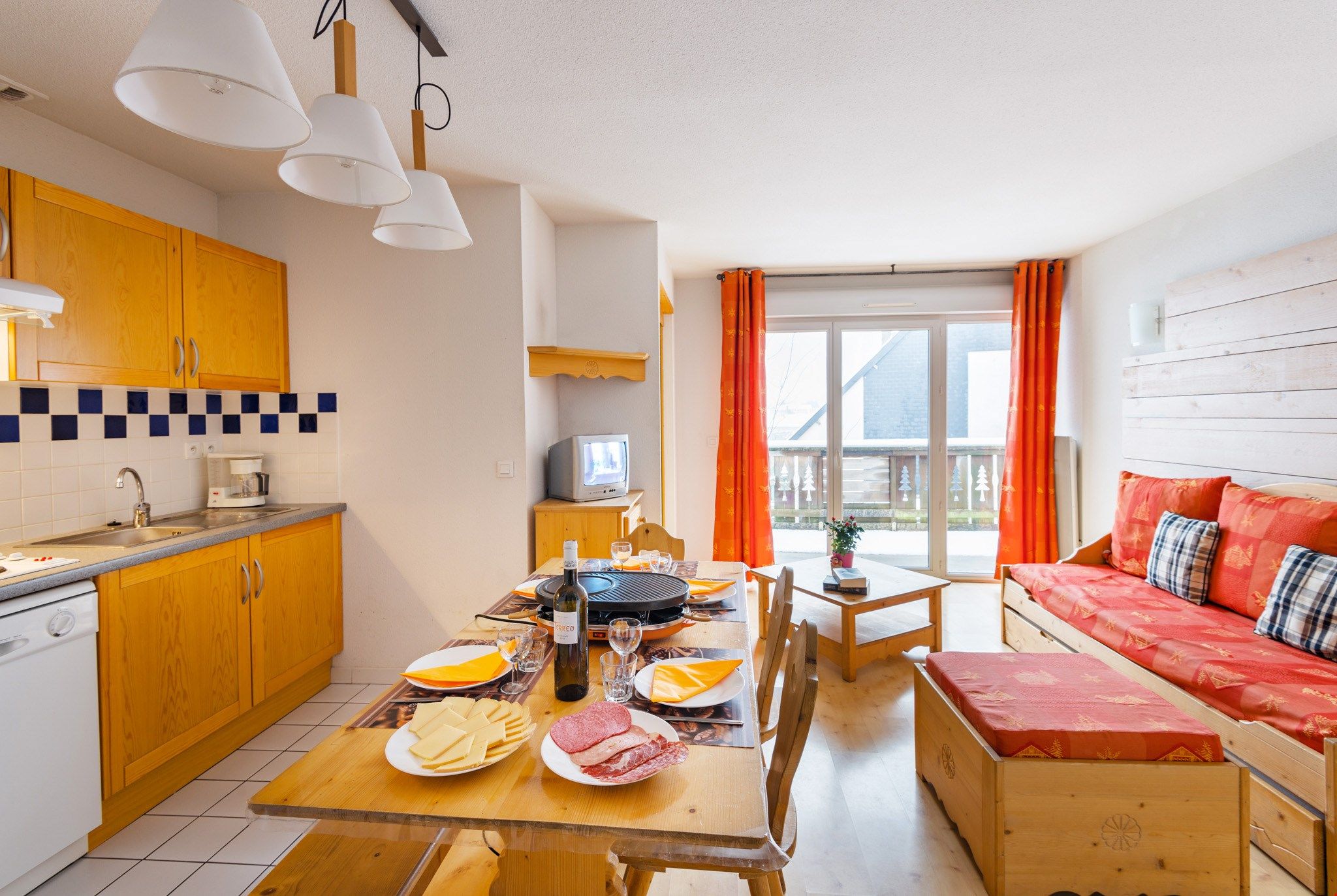 image Escape to our 2 bedroom apartment in the mountains!