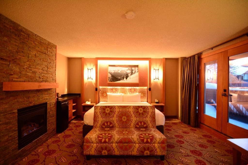 image Large windows overlook this elegant and spacious room and feature stunning mountains views!