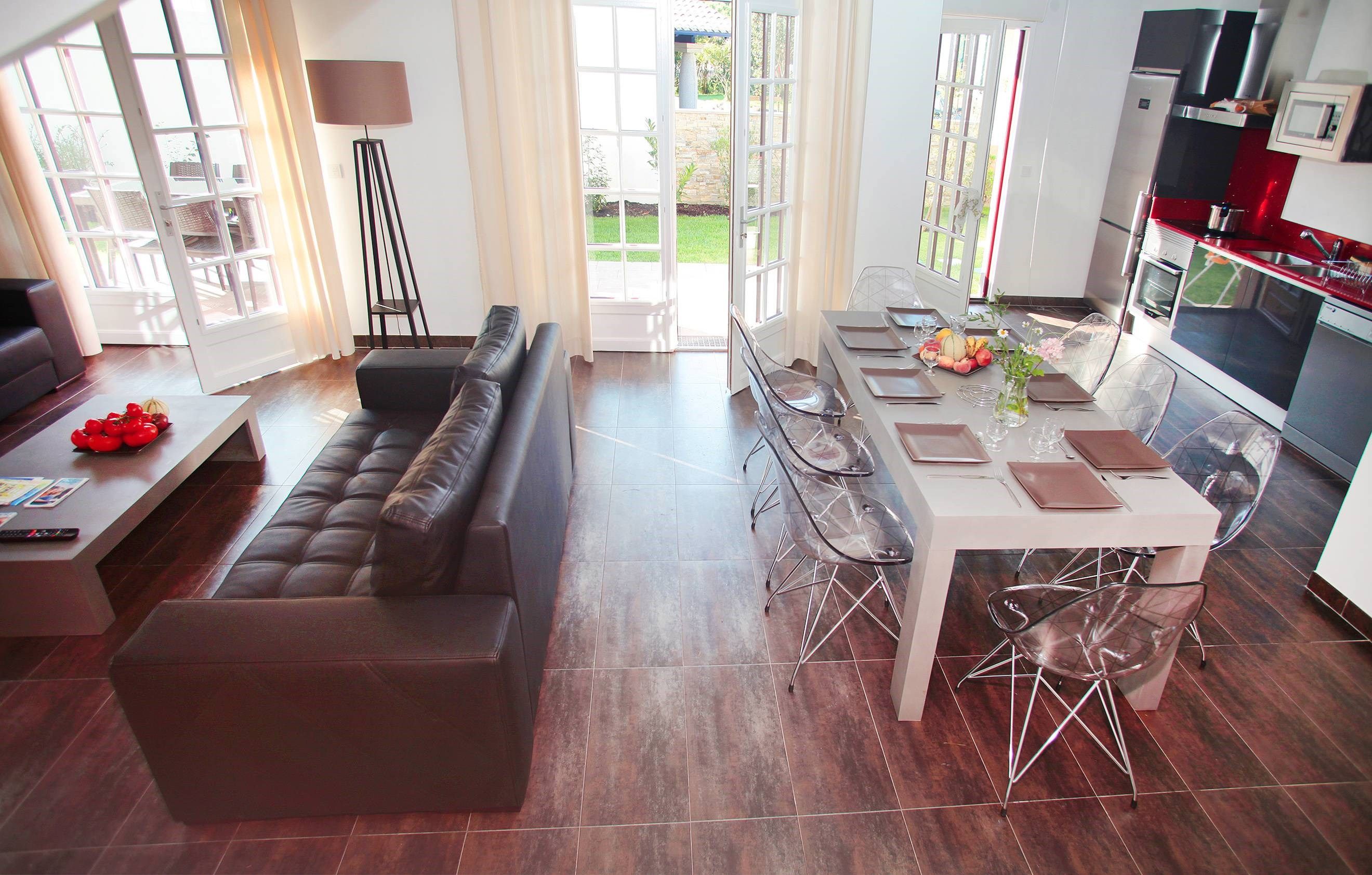 image Tuck into a great meal in your dining area.