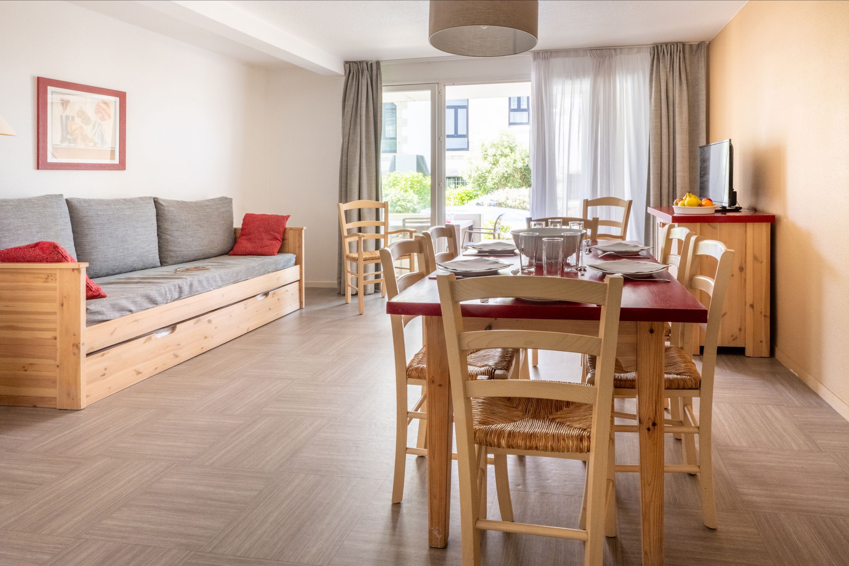 image Cook up something with produce from the market and gather around the table here.