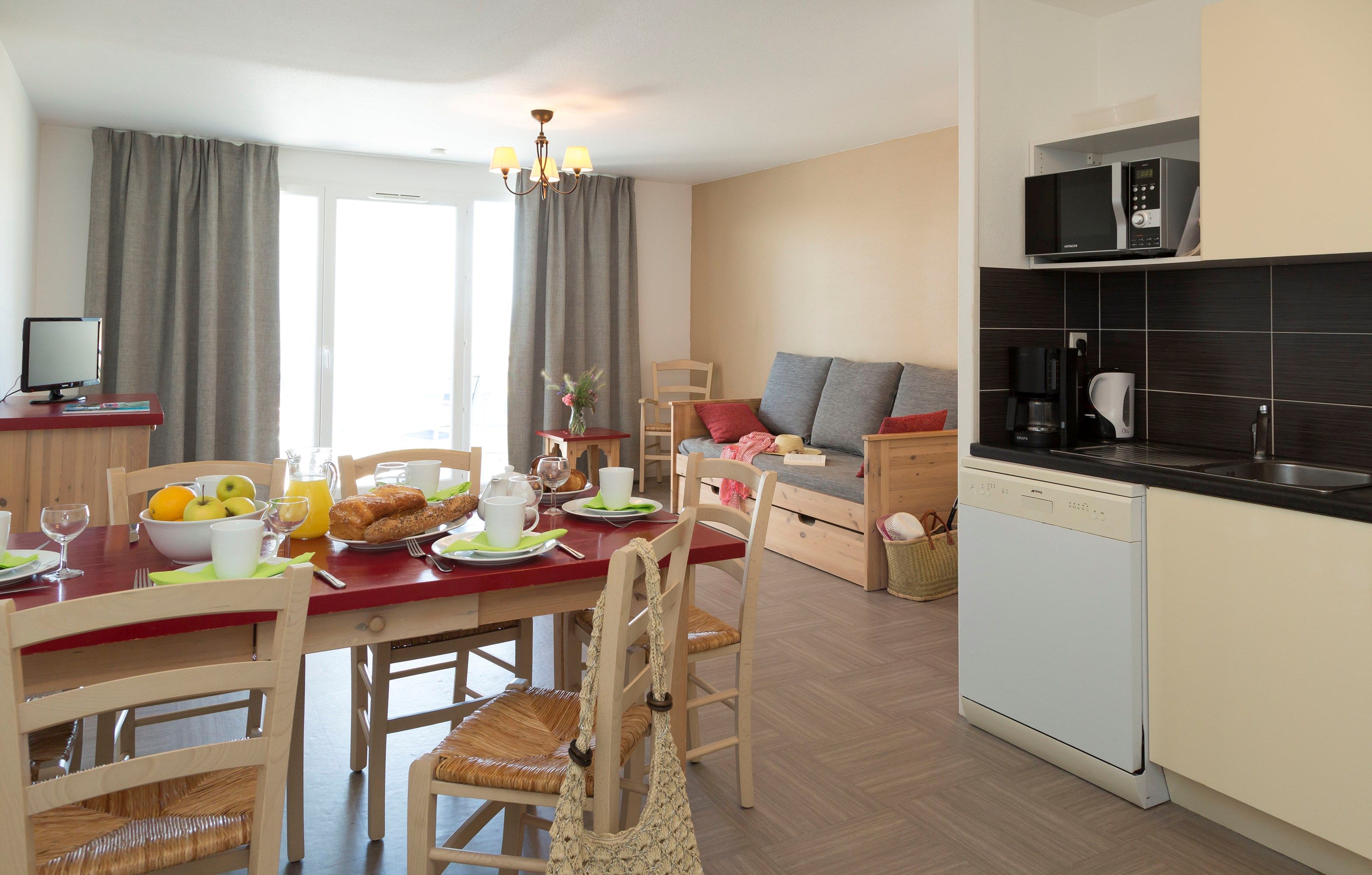 image Find peace and relaxation with your close friends and family in this cozy living room.