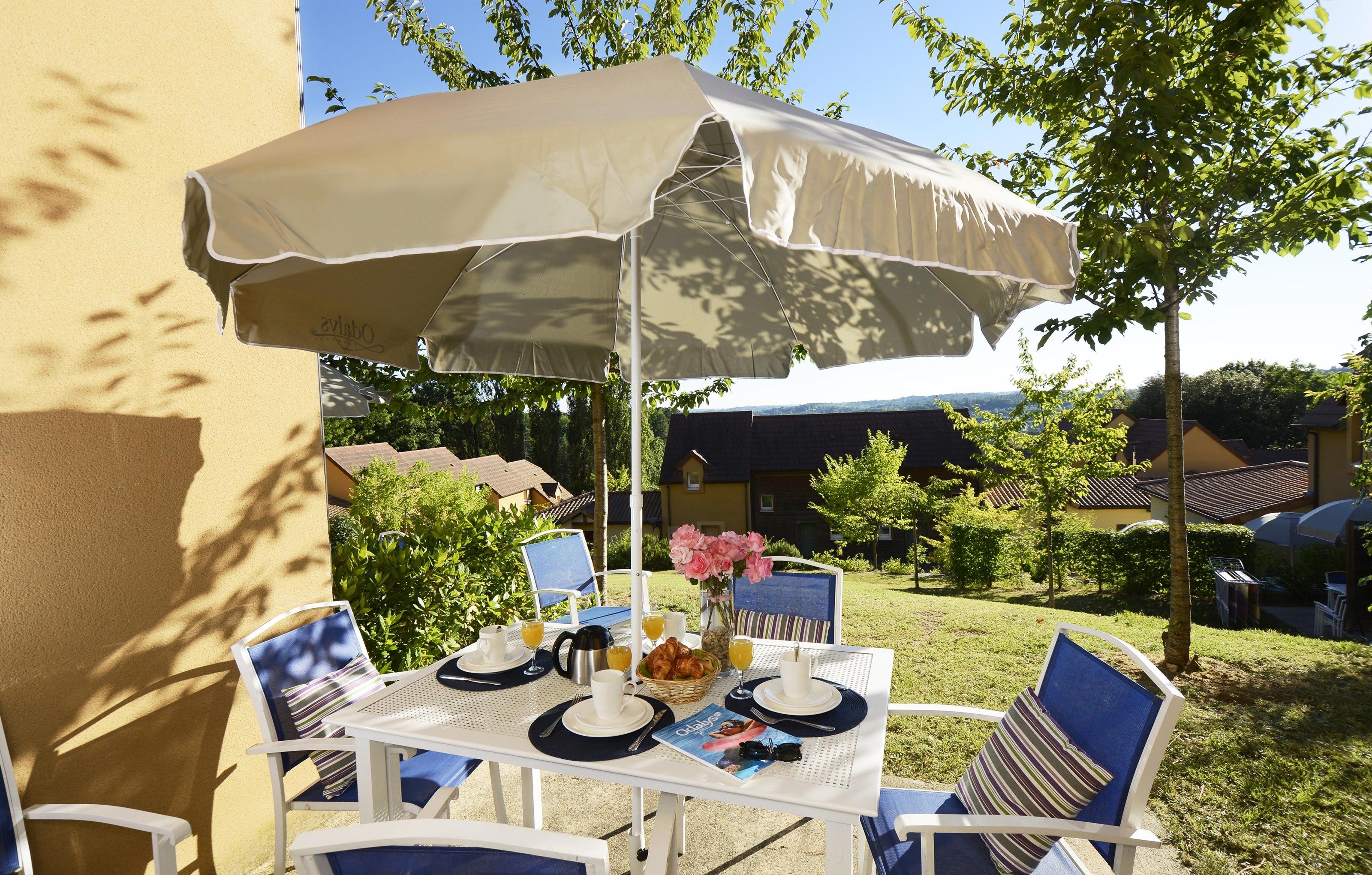 image Open the door and step out onto your private balcony!