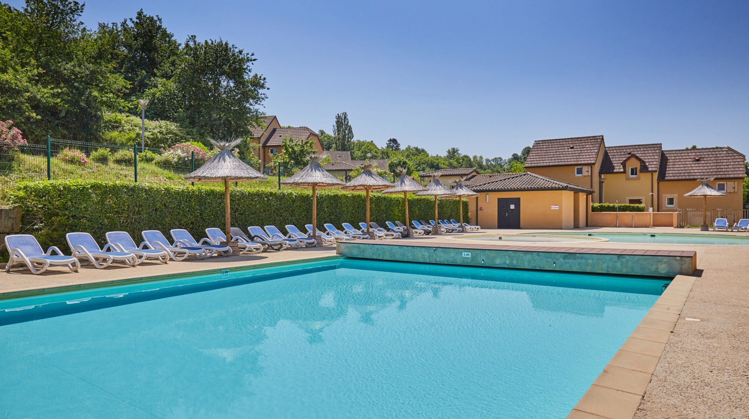 image Enjoy the refreshing water of our pool after a sunny day.