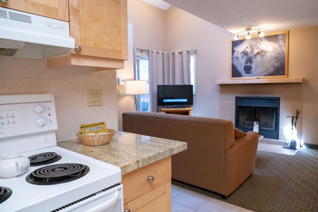 image A compact yet functional kitchen layout.