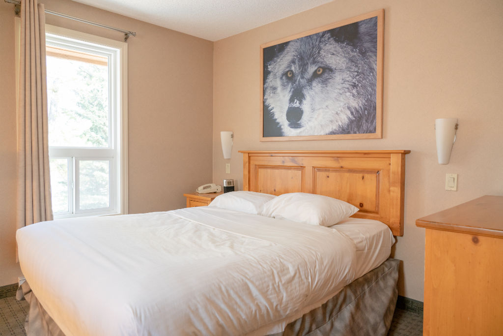 image A peaceful bedroom for a restful night's sleep.