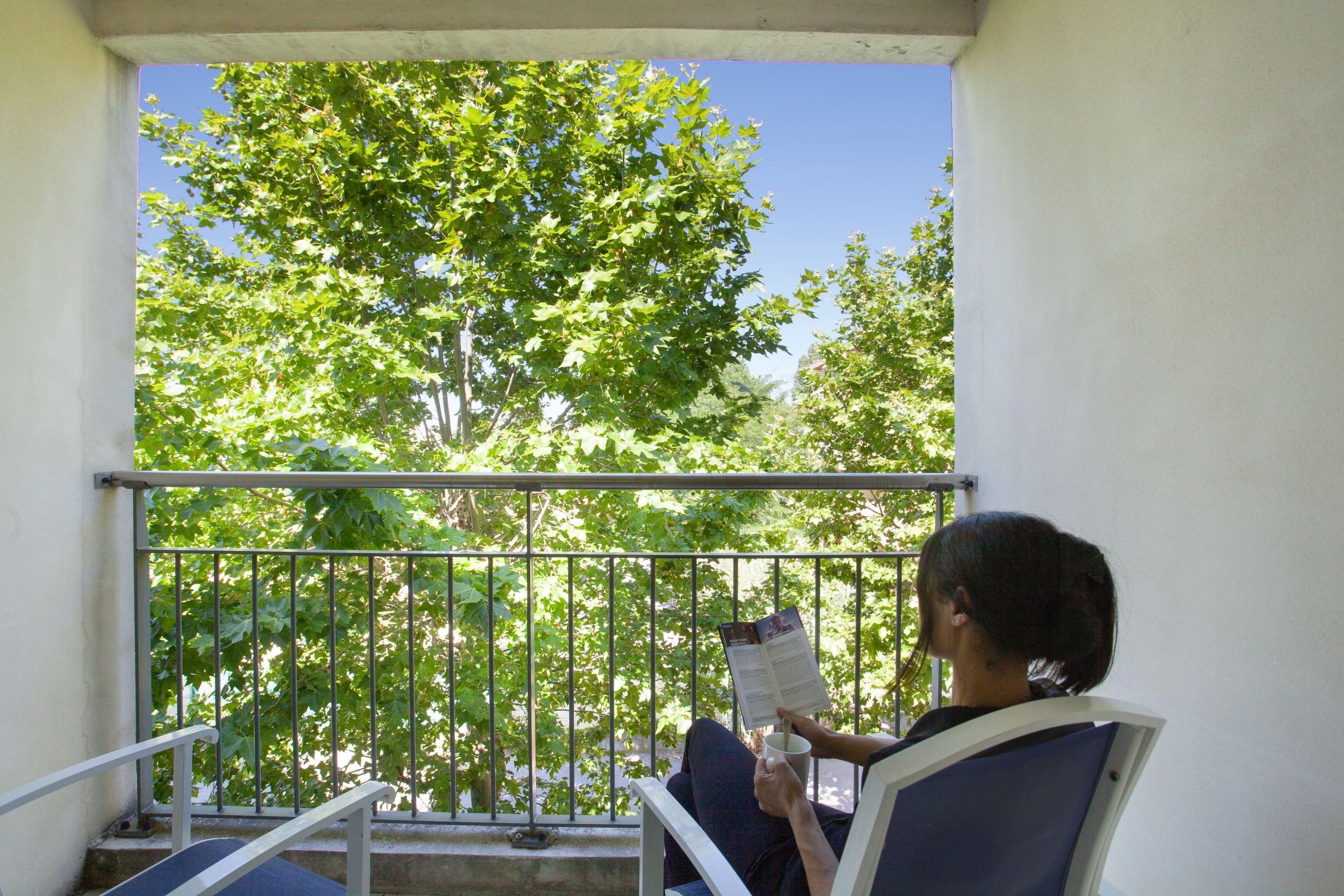 image Enjoy some fresh air on the balcony or terrace!