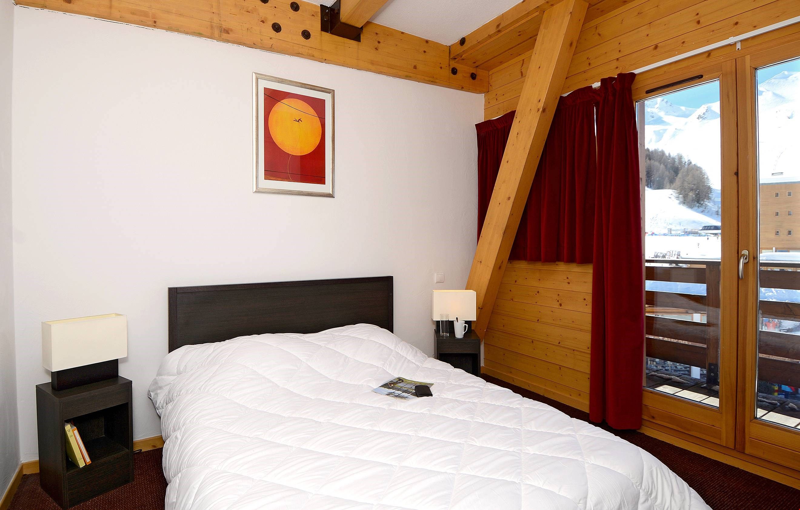 image Drift to sleep in the comfortable Double beds. (PLEASE NOTE that the bedrooms may NOT feature balcony access).