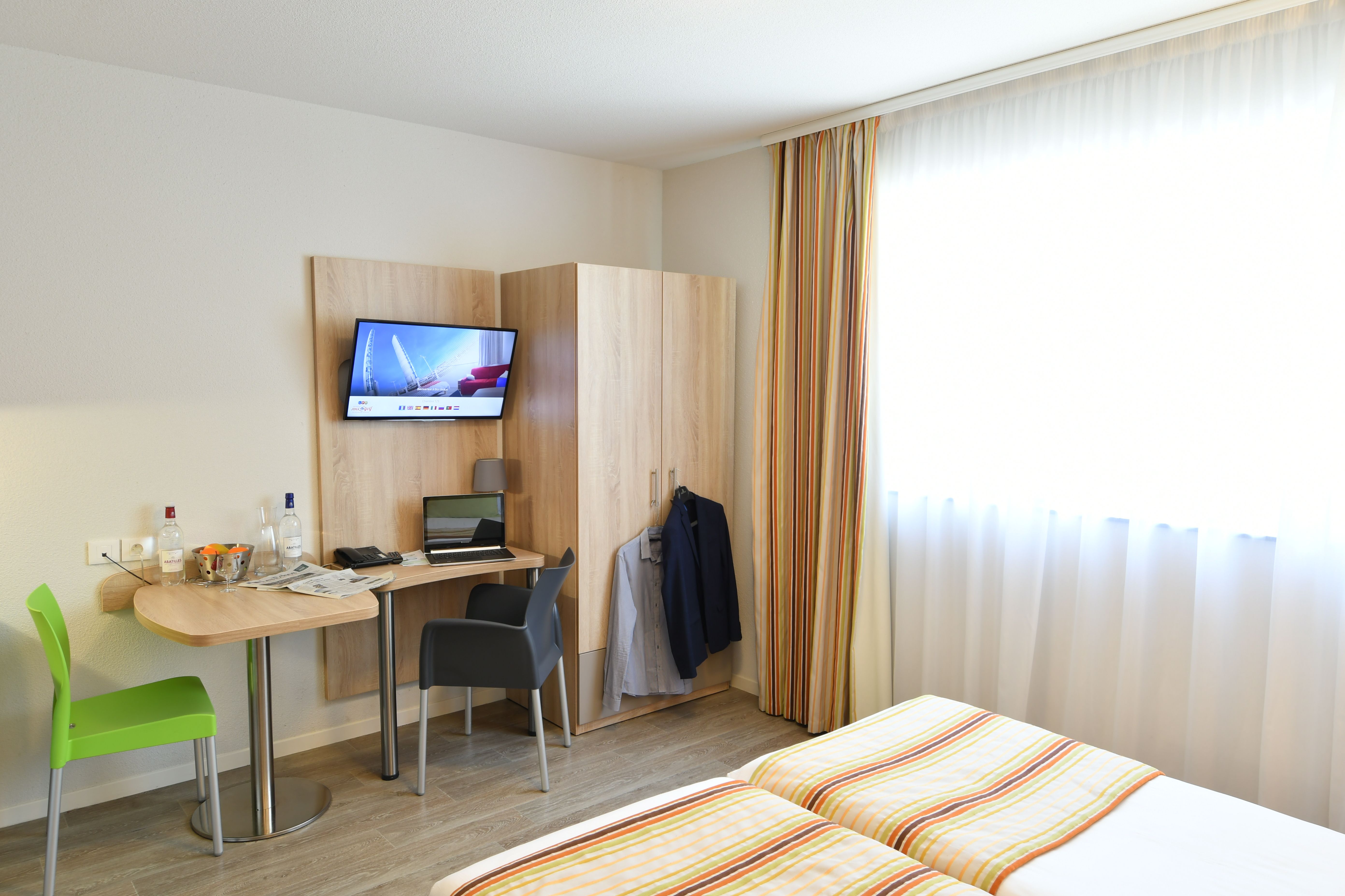 image Enjoy a TV show after a day spent exploring.