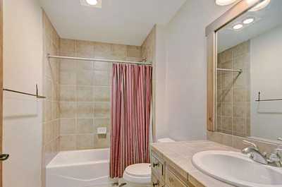 Get ready for the day ahead in the bright bathrooms.