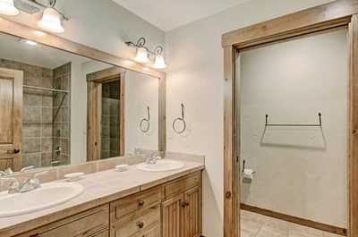 Get ready for the day ahead in the bright bathrooms.