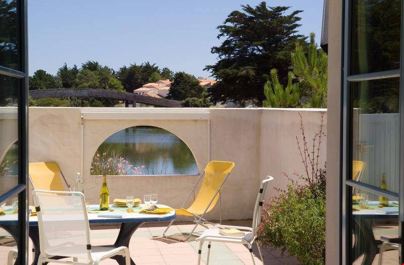 image Soak up the sunshine in your private garden area.