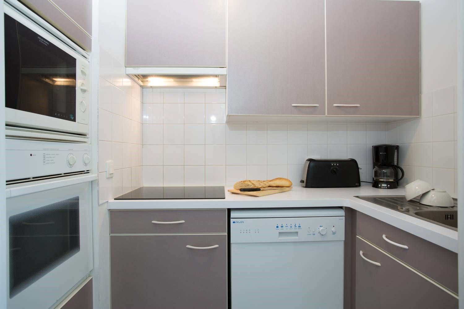 image Prepare meals in the comfort of your kitchen.