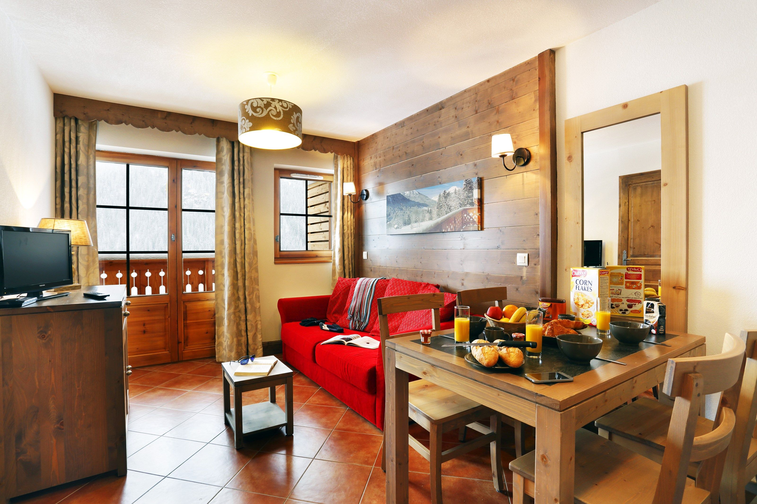 image Welcome to our cozy 1 bedroom apartment in Châtel!