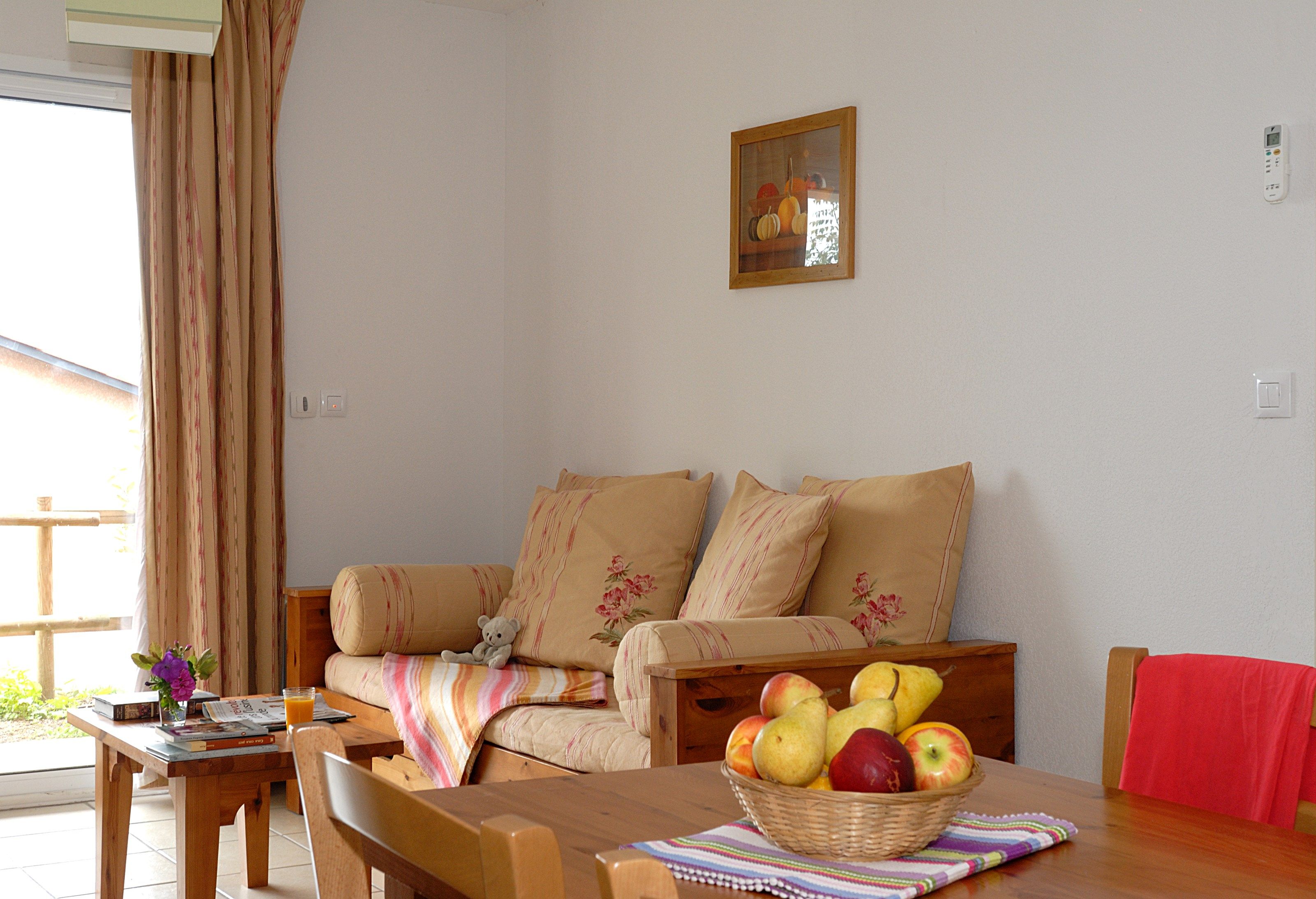 image Sit back on the comfy sofa with a good book.