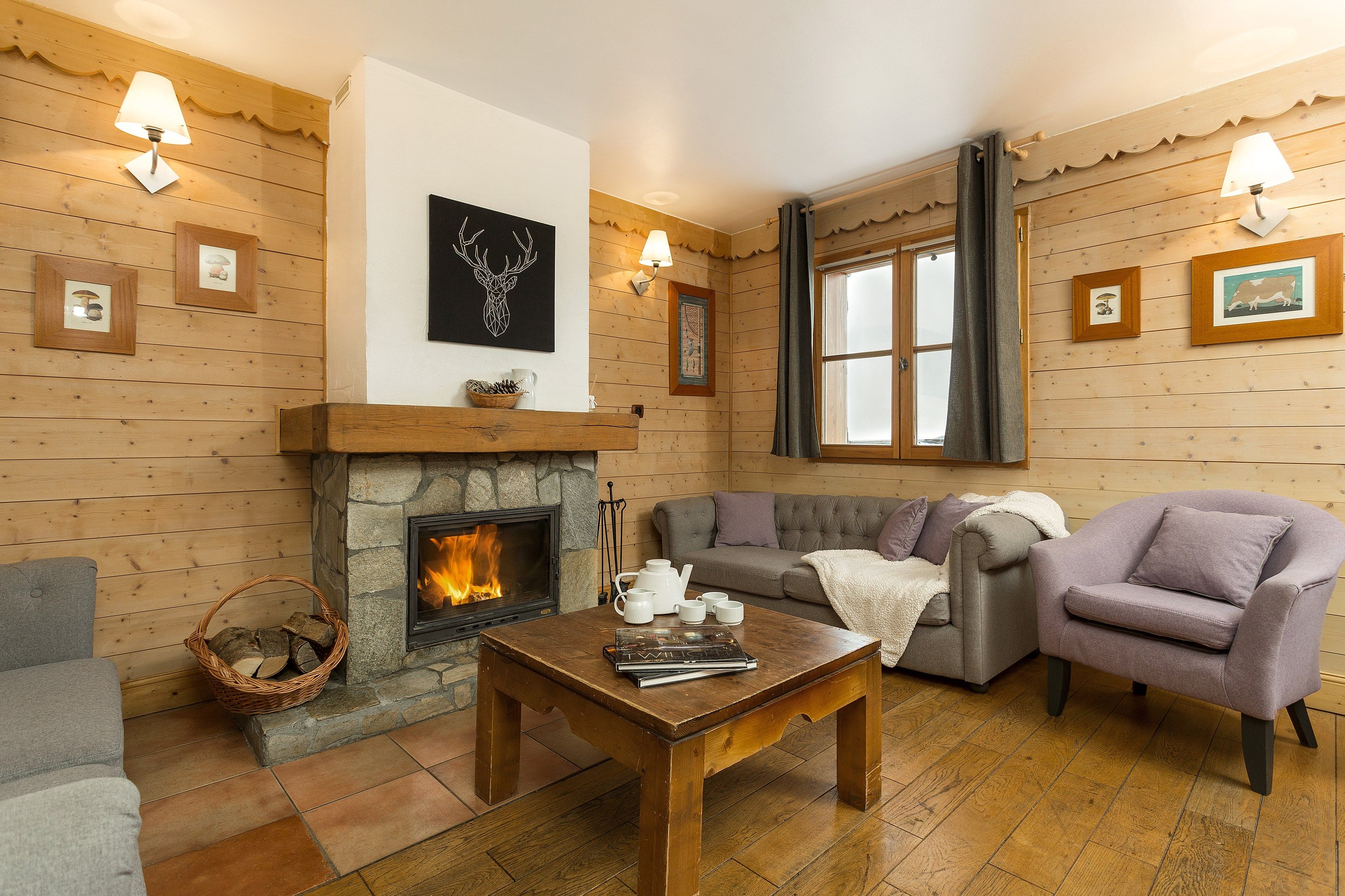 image Sit back and relax in our spacious mountain chalet!