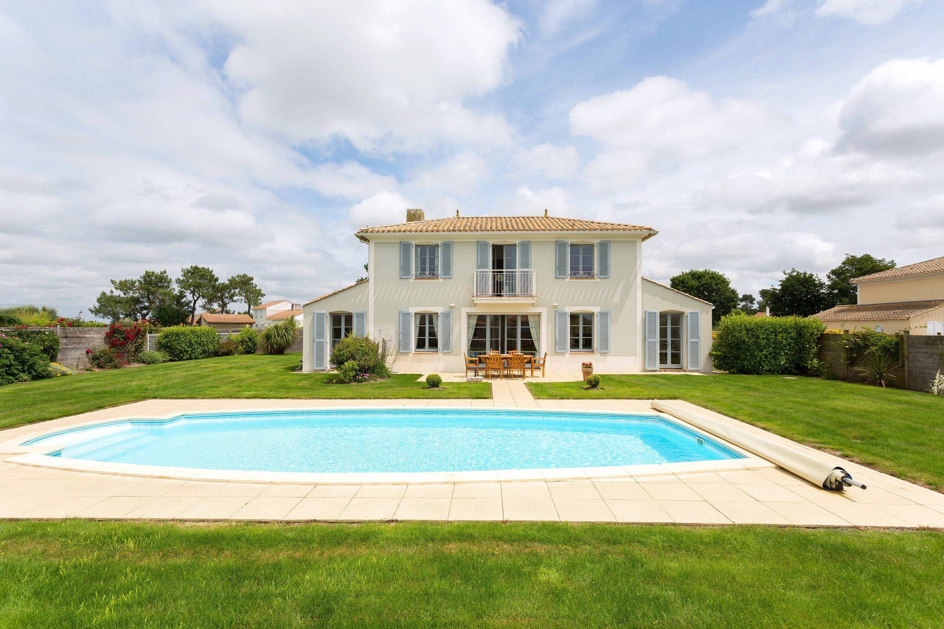 image Dive into your outdoor pool during the summertime (pool heating is available for a charge).