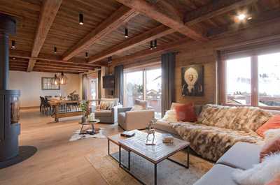 You'll love lounging in the living area.